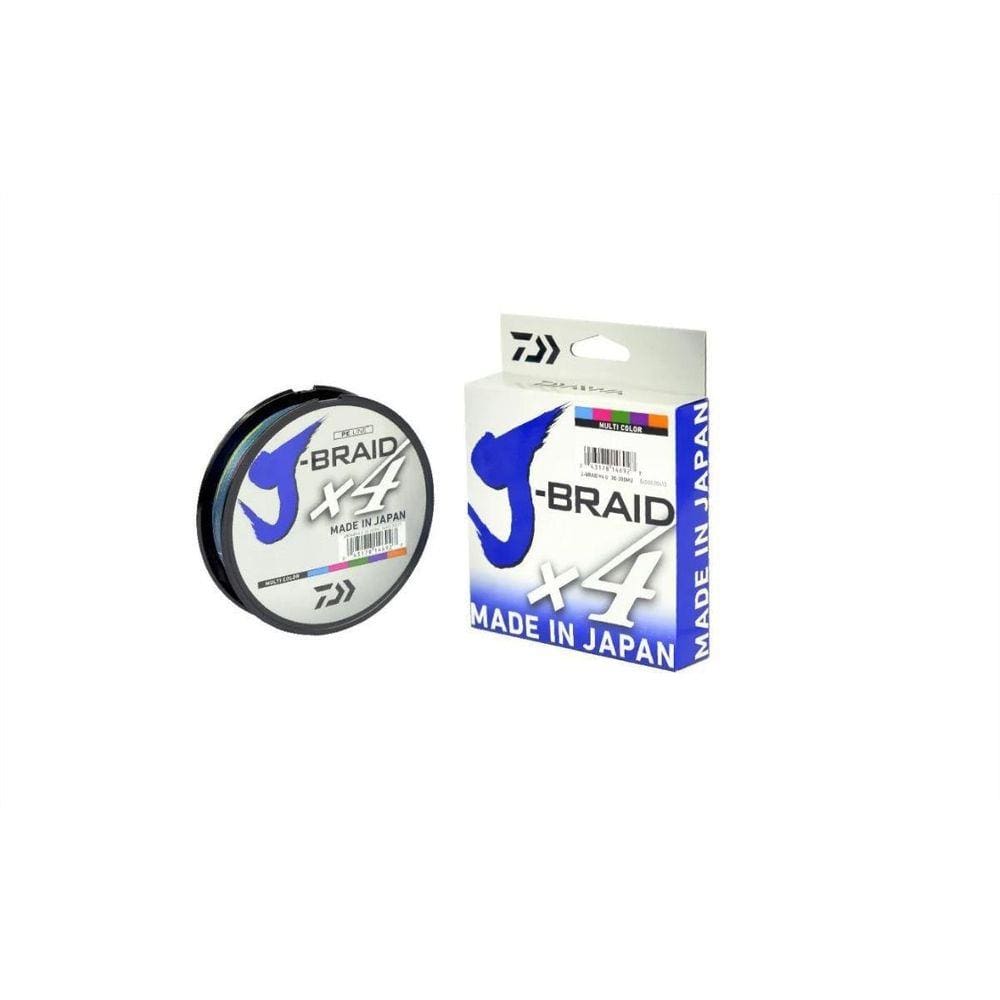 Linha Multifil. Multicolor Daiwa J Braid X4 0,36Mm 65Lb 300M