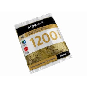 Elástico Super Amarelo 1200 Unidades Mercur B0501041807