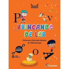 Livro Brincando De Ler - Dicionário Ilustrado Houaiss