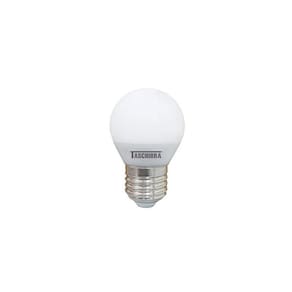Lâmpada Bolinha Led Taschibra TBL 40 4,8W Bivolt E27 3000K Luz Amarela
