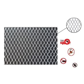 Tela Anti Inseto De Alumínio Expandido Para Ralo 15cmx100cm