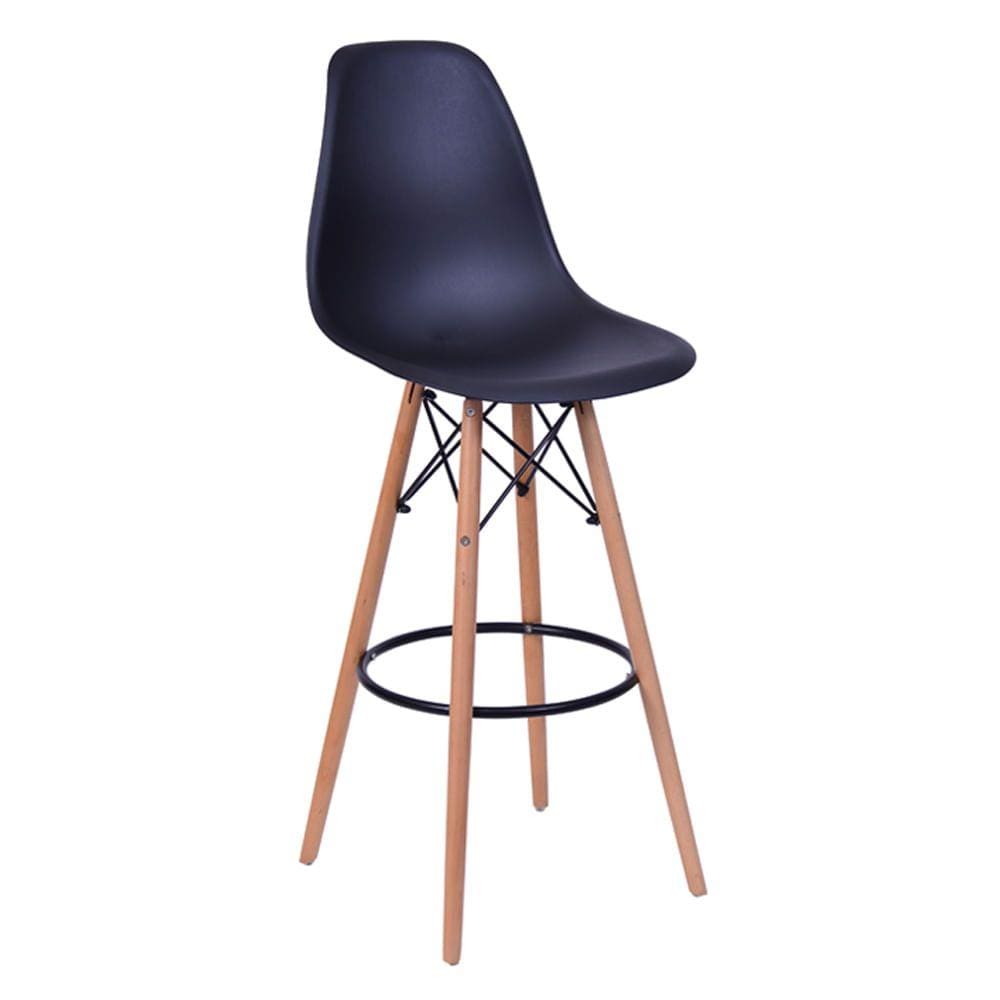 Banqueta Eiffel em PP Preto - OR 6602