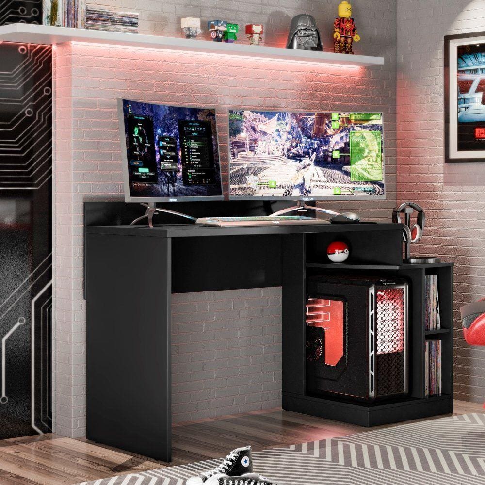 Mesa gamer play gamer | Pontofrio