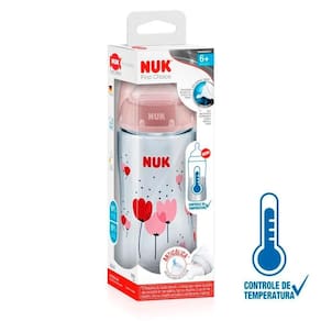 Mamadeira NUK FC Temp Control S2 - Girl - 300 ml