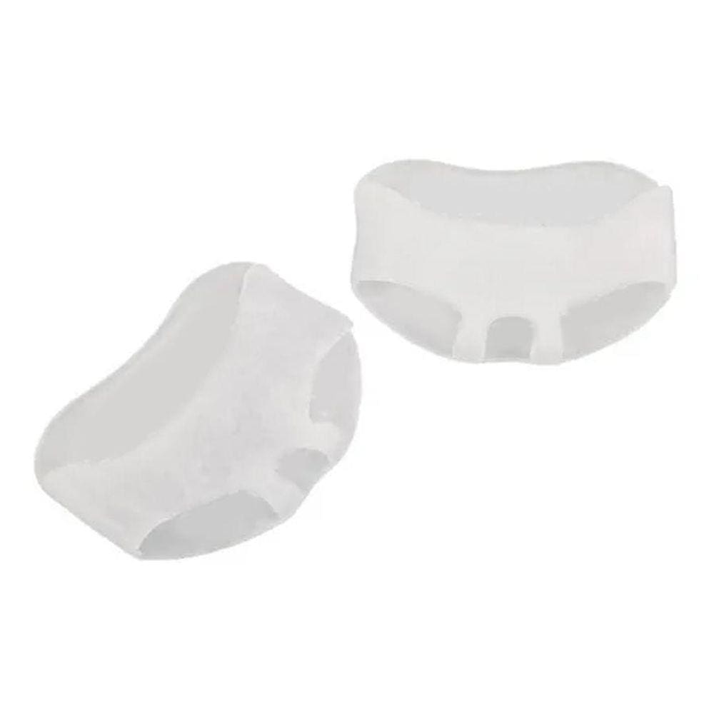Meia Capa Silicone Protetor Antepé Dedos Do Pé Almofada Gel