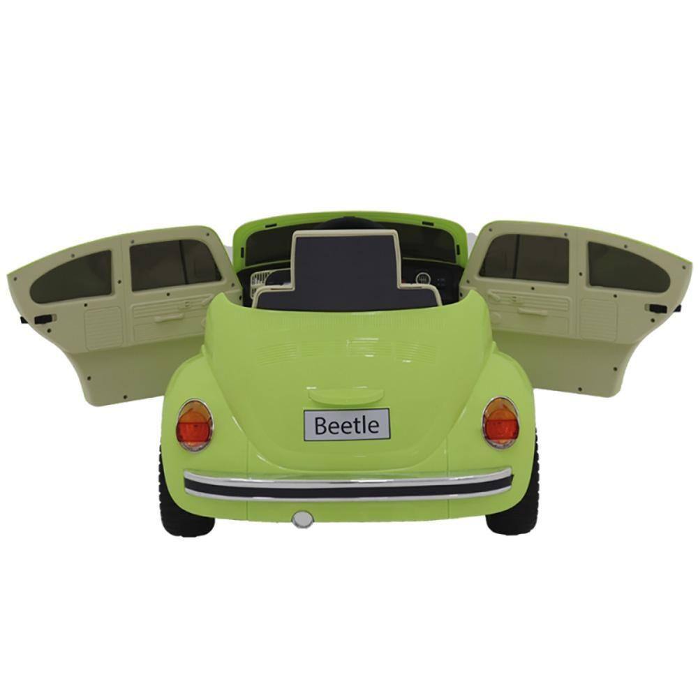 Carro Elétrico de Controle Remoto Belfix Beetle Verde 12V