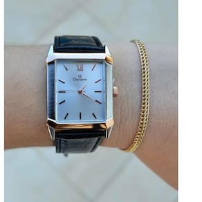 Relogio Champion Feminino Quadrado Misto Couro Ch22751z