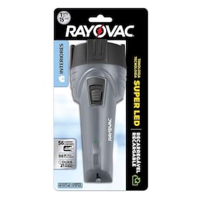 Lanterna Rayovac Recarregável Super 15 Leds Bivolt