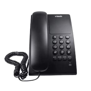 Telefone Vtech Com Fio Vtc105B Digital De Mesa