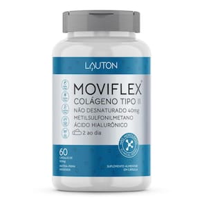 Moviflex Colageno Tipo Ii 40Mg Não Desnaturado 60 Caps