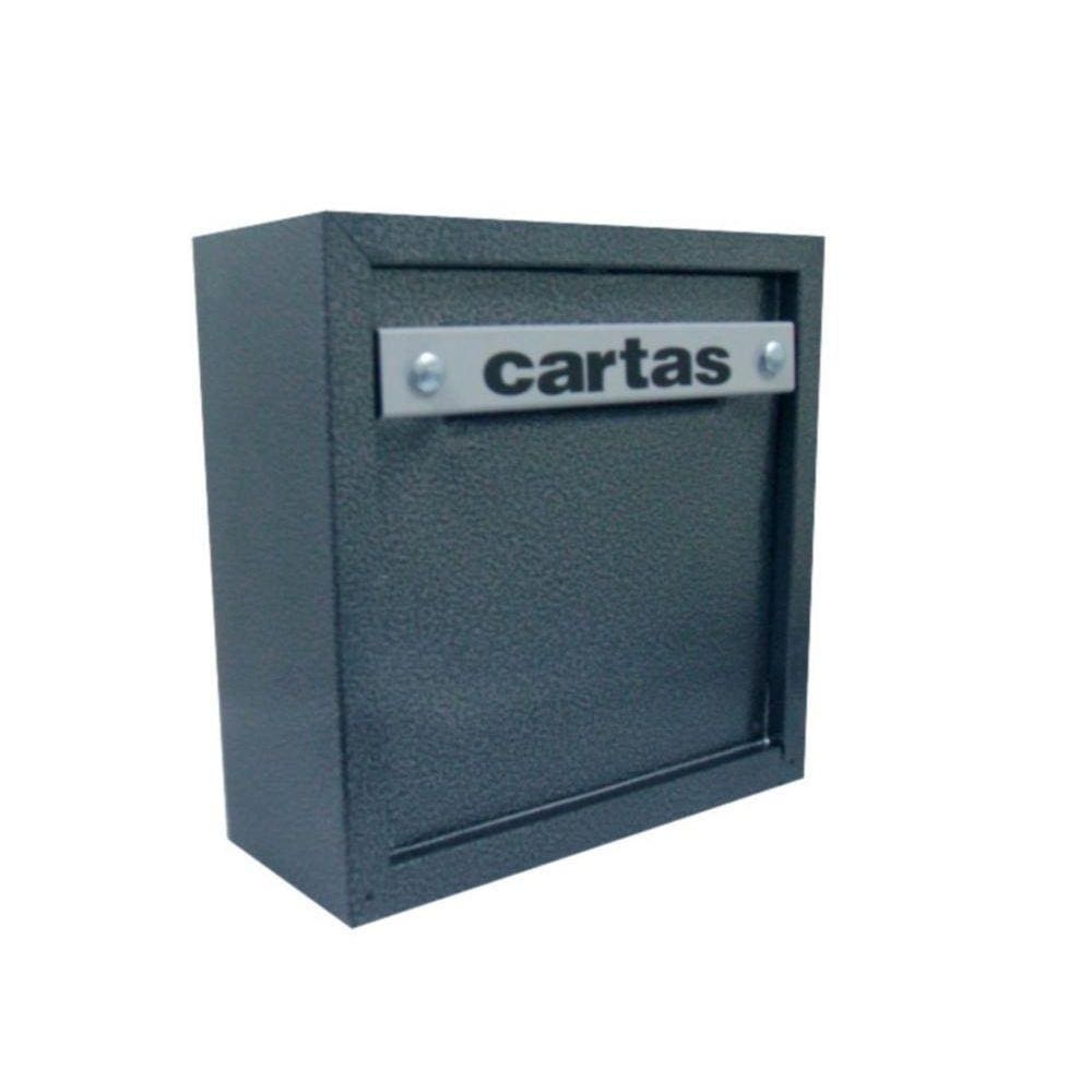 Caixa de Correio em Chapa Gradil 740 Eco Cinza Pintsilk