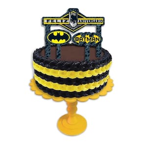 Topper de Bolo Batman - 3 Unidades