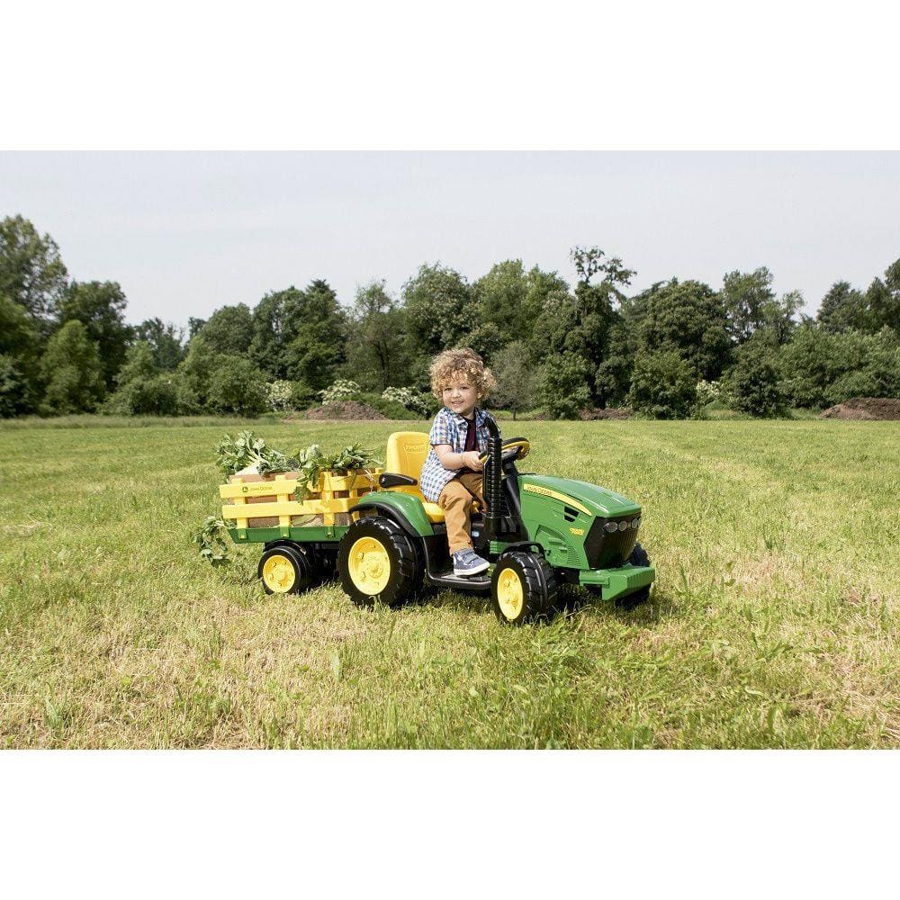 Trator elétrico John Deere Ground Force 12volts - Pegperego