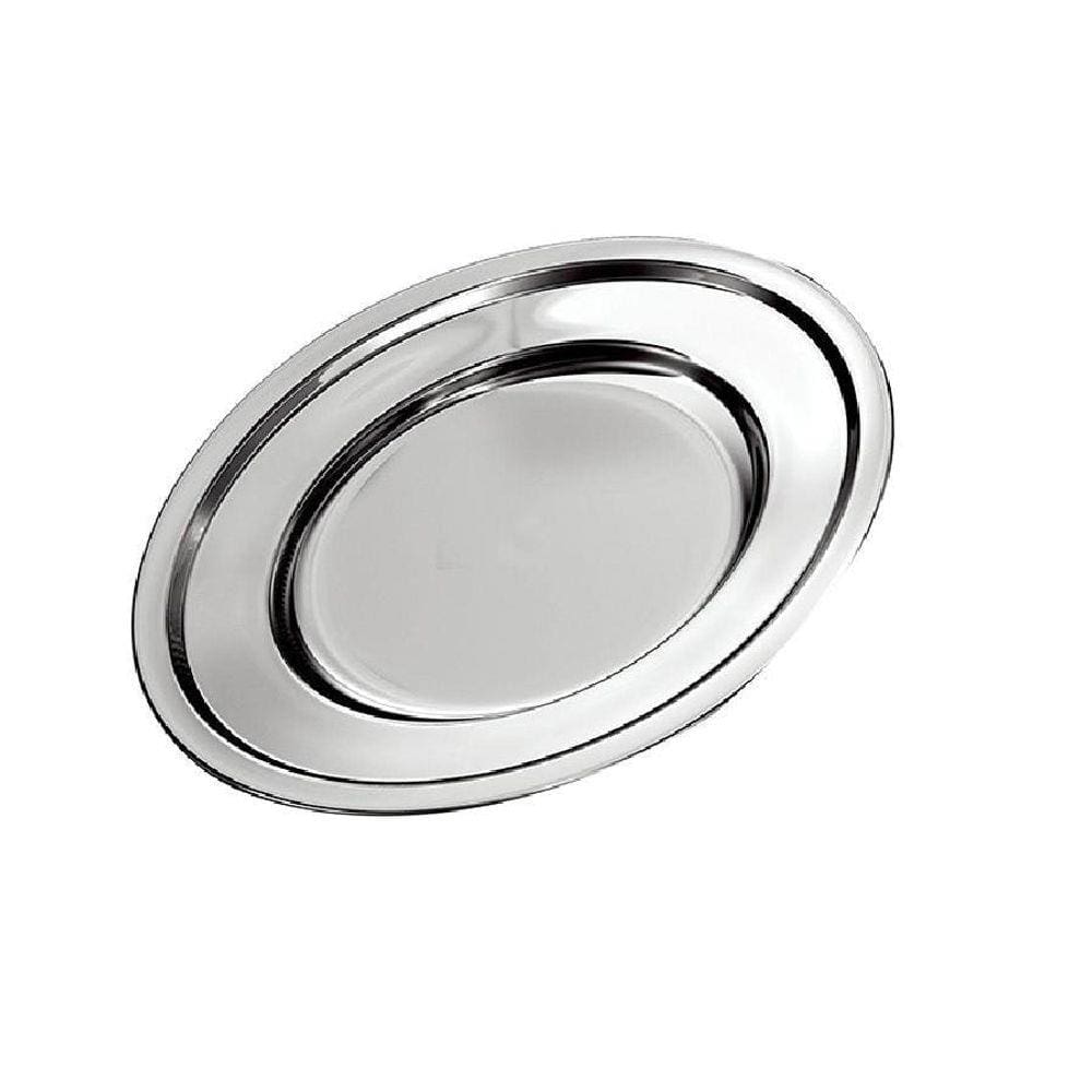 Bandeja Travessa Oval Lisa 50 Cm Aço Inox Alta Qualidade