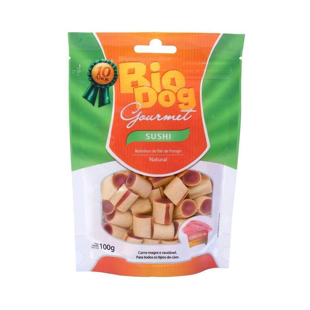 Petisco Bio Dog Gourmet Cães Sushi 100G