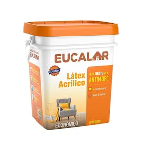 Tinta Acrílica Eucalar Rubi 18 Litros