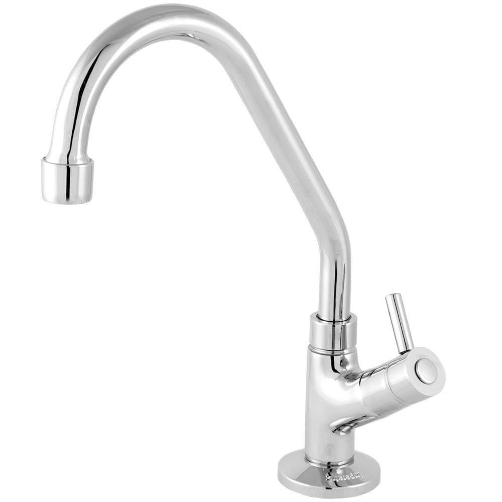 Torneira p/ Cozinha Imperatriz 2191 C62 Mesa Bica Móvel Cromada 1/4