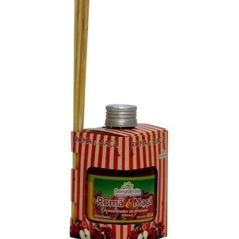 Aromatizante Difusor Ambientes Aromas 280 Ml Romã E Maçã