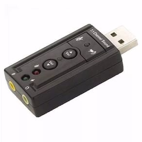 Adaptador Audio Placa de Som Usb 7.1 Canais Notebook Pc