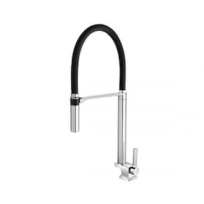 Torneira Cozinha Bica Alta Doc Chrome/Black Docol