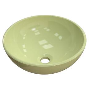 Cuba Pia de Apoio para Banheiro Redonda Bowl 35 C08 Verde Acqua - Mpozenato
