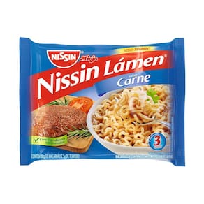 Macarrão Instantâneo Nissin Lámen Sabor Carne 85g