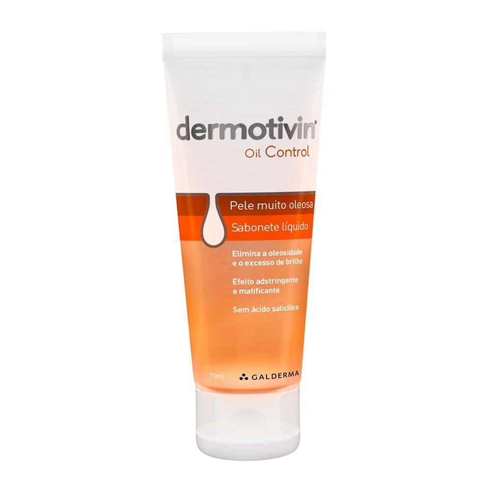 Dermotivin Control Sabonete Líquido para Pele Muito Oleosa 70ml