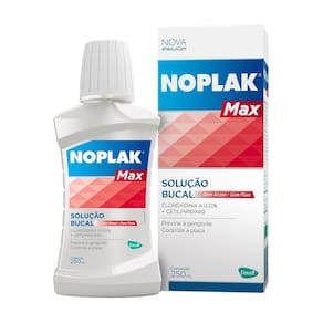 Solução Bucal Noplak Max Com Flúor Sem Álcool