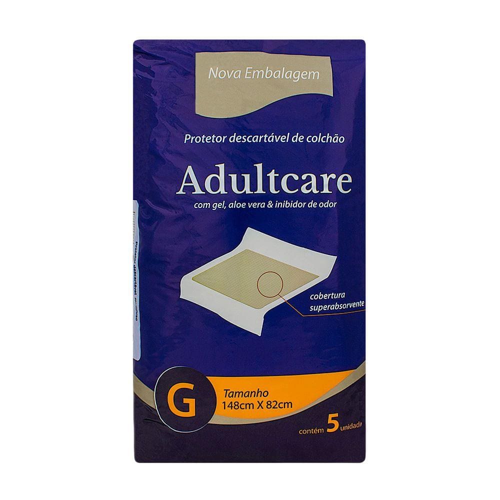 Protetor de Colchão Adultcare Descartável Tamanho G