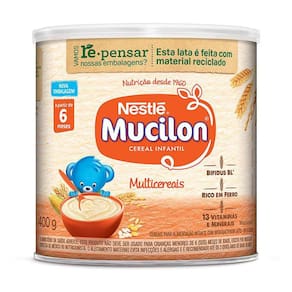 Mucilon Multicereais Cereal Infantil Lata 400g