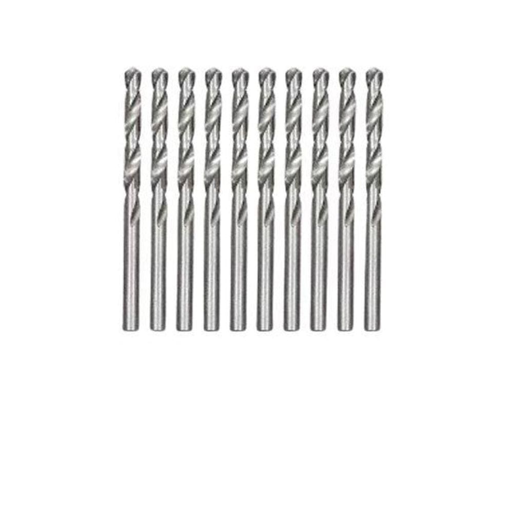 Kit De Broca Aço Rápido Metal 4,0Mm Polida, Com 10 Pçs/Mtx