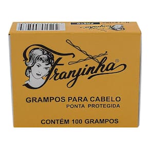Grampo Franjinha Preto
