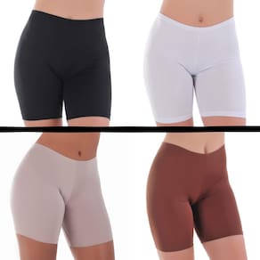 Kit c/ 4 Short Para usar embaixo do Vestido Saia | Estética