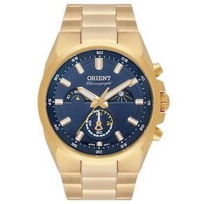 Relógio Orient Sport Masculino Cronógrafo Mgssc032 Dourado