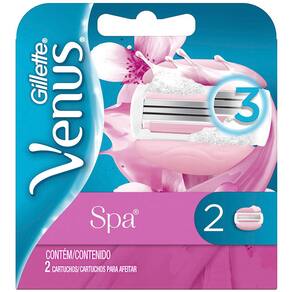 Carga para Aparelho de Depilar Gillette Venus Spa 2 Unidades