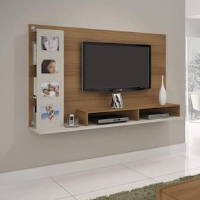 Painel para TV até 60 Polegadas Sabiá JCM Móveis Noronha/Off White
