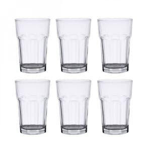 Jogo de Copos de Vidro 6 Peças para Drink 425ml Incolor