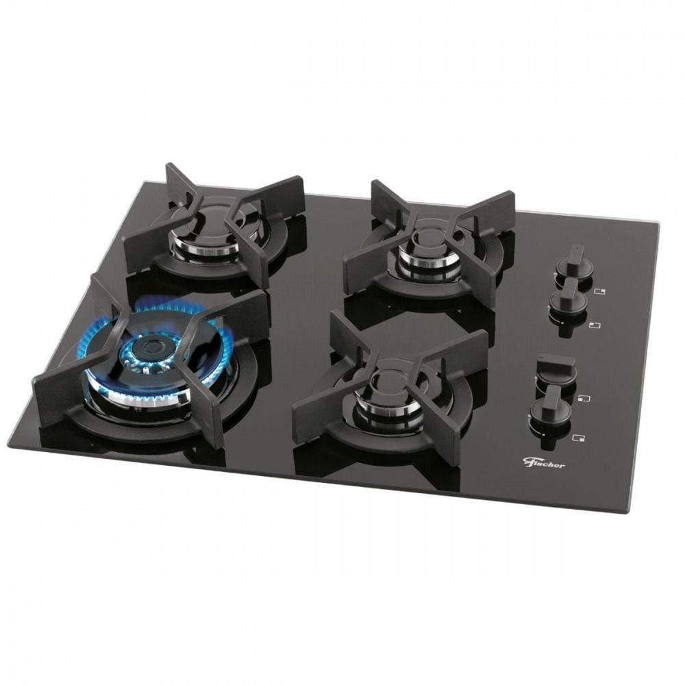 Cooktop 4 bocas fischer Pontofrio