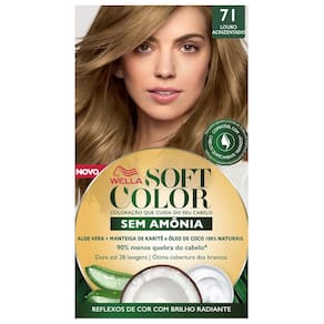Kit Tintura Soft Color Louro Acinzentado 71 Soft Color