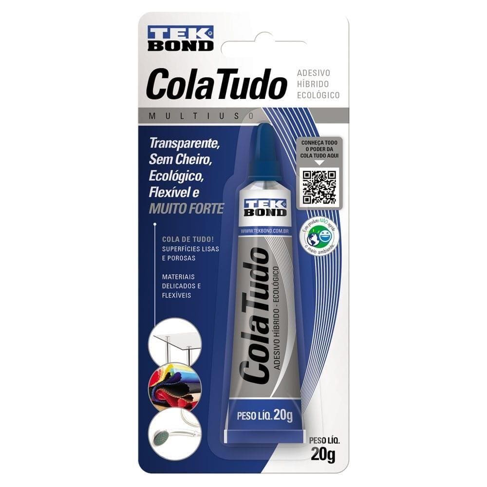 Cola Tudo Multiuso Embalagem com 12 Unidades 20g - Tekbond
