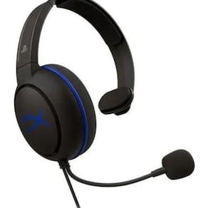 Headset Gamer Hyperx Cloud Chat Fone De Ouvido Preto E Azul