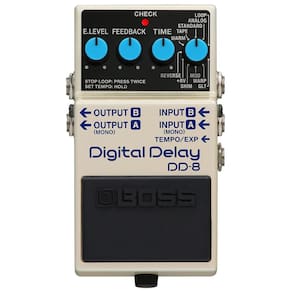 Pedal Boss Delay Efeito Para Guitarra DD-8 Analógico DD8