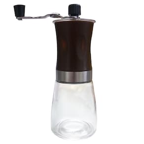 Moedor De Café Manual Em Vidro E Aço Inox 18X7Cm Mimo Style