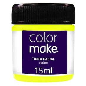 Tinta Facial Neon Amarela - 15ml