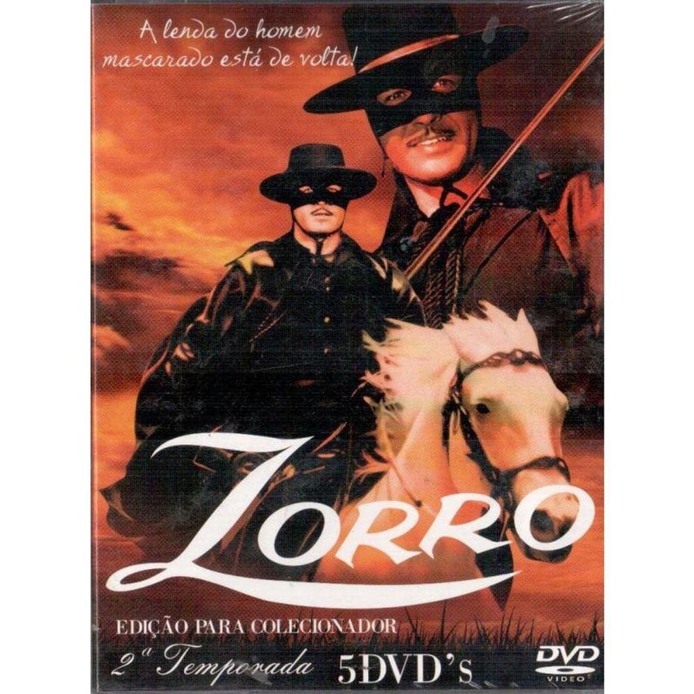 Dvd Zorro - Edicao Para Colecionador - 2 Temporada