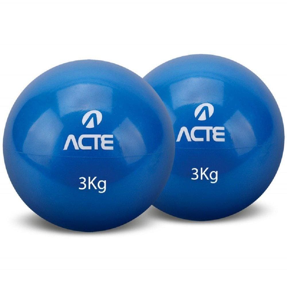 Par de Bolas Acte Tonificadoras 3 kg cada T57