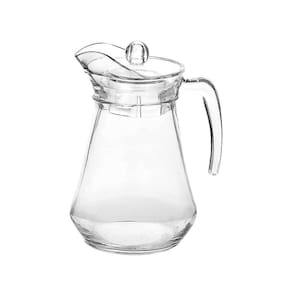 Jarra De Vidro Com Tampa Flora 1,5L