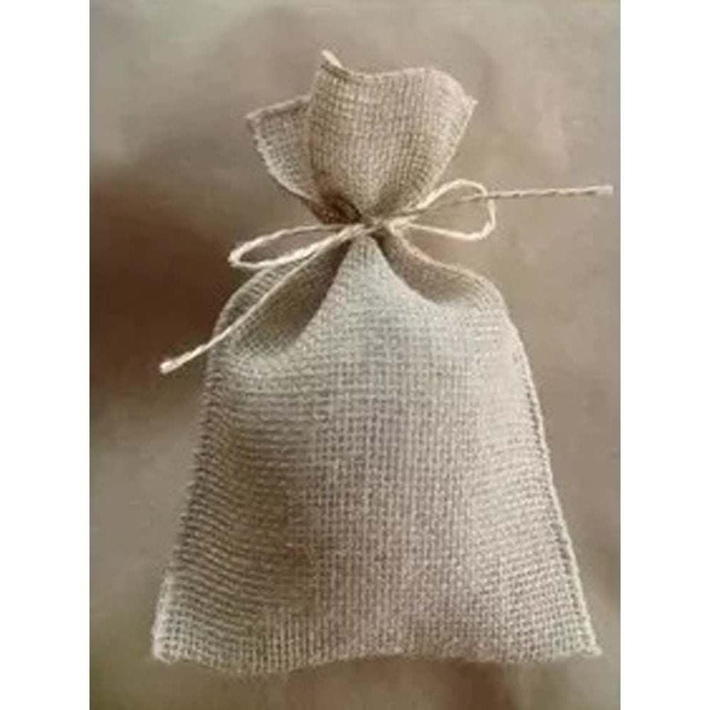 Sacos de Juta  0,11 x 0,20 m c/ 5 peças