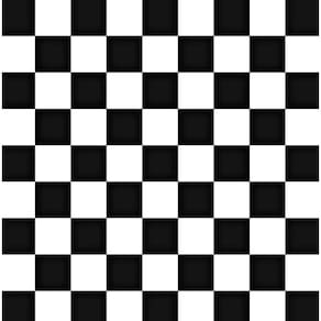 TOALHA TNT ESTAMPADA QUADRICULADA BRANCO/PRETO 0,68 X 0,68 m C/ 5 PEÇAS