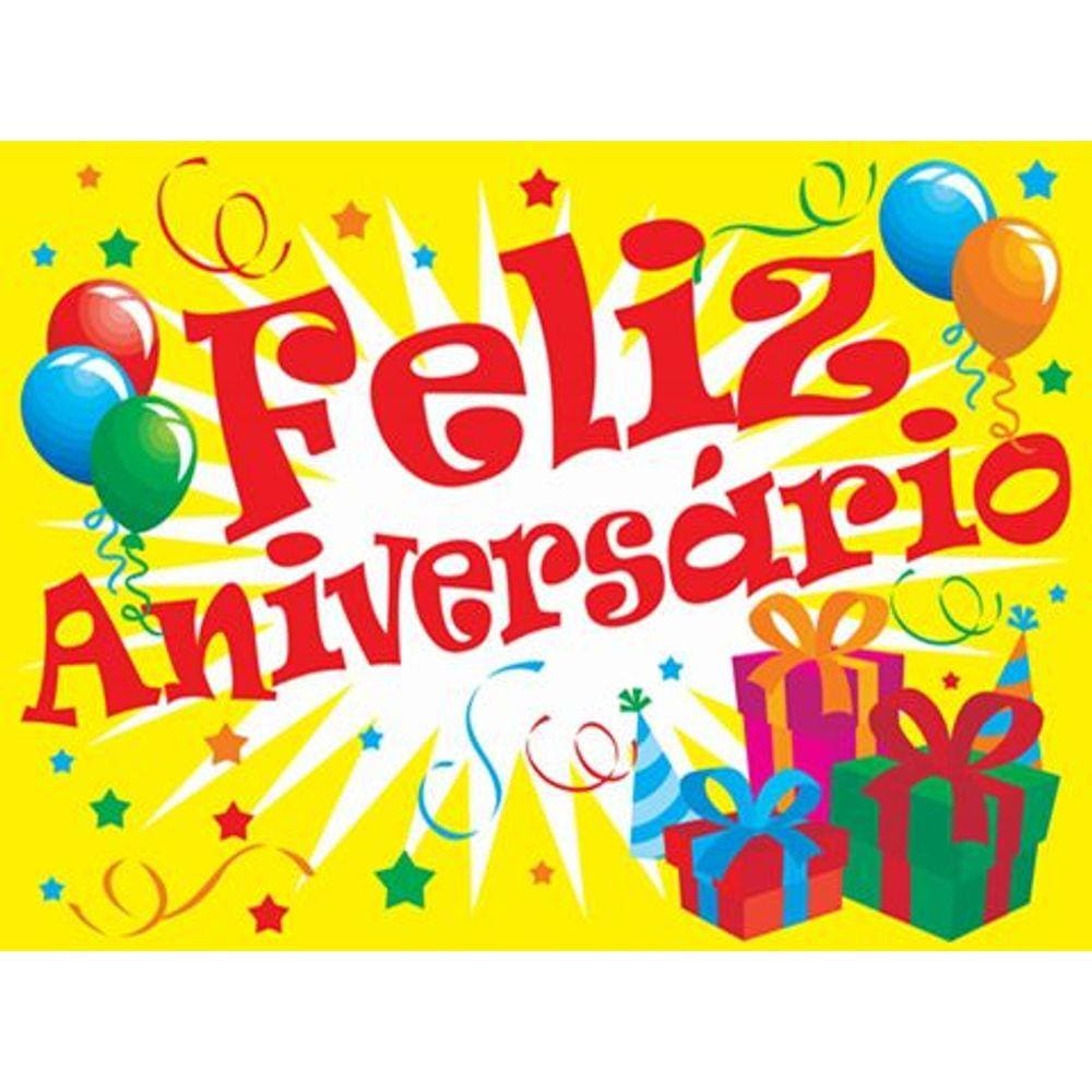 Painel Festa Feliz Aniversário